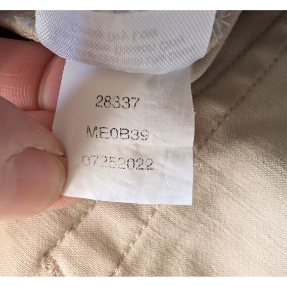 Peter Millar 5-Pocket Pants Men 33 x 33 Beige Khaki Stretch Ultimate Sateen - Picture 12 of 13